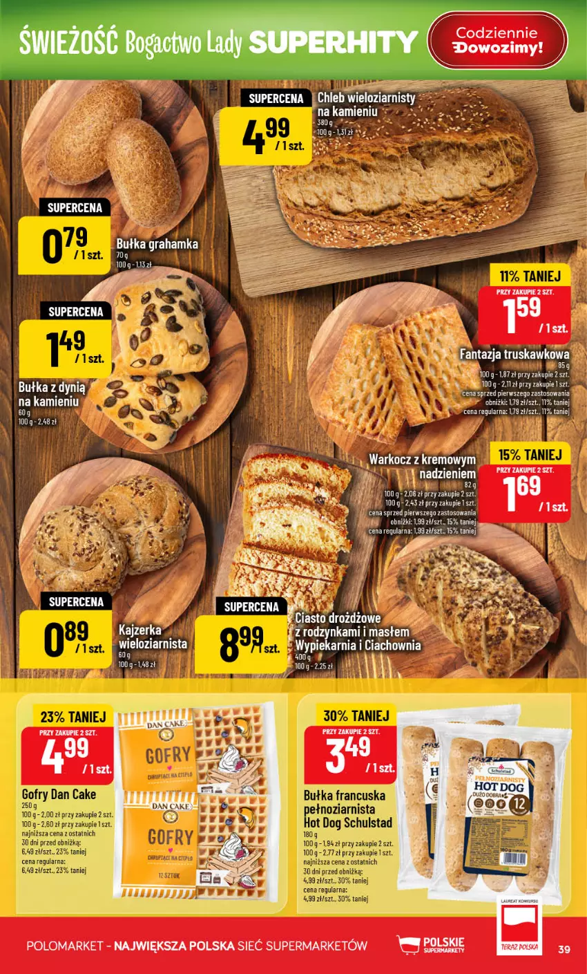 Gazetka promocyjna PoloMarket - Gazetka 32 - ważna 05.08 do 11.08.2026 - strona 39 - produkty: Bułka, Bułka grahamka, Gra, HP