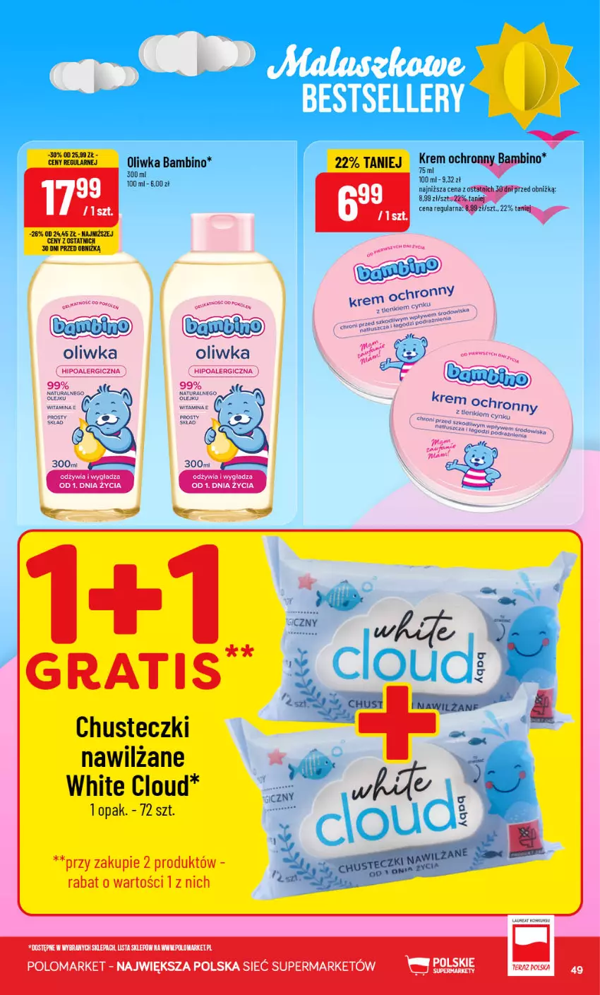 Gazetka promocyjna PoloMarket - Gazetka 32 - ważna 05.08 do 11.08.2026 - strona 49 - produkty: Chusteczki, Cynk, Olej