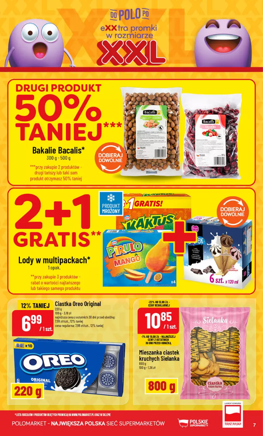 Gazetka promocyjna PoloMarket - Gazetka 32 - ważna 05.08 do 11.08.2026 - strona 7 - produkty: Ciastka, Gin, Lody, Oreo, Stek