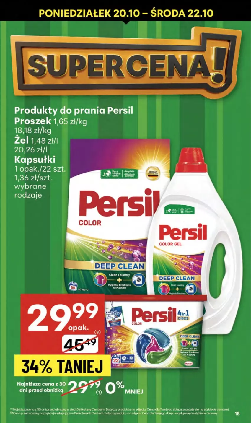 Gazetka promocyjna Delikatesy Centrum - Franczyza DC42 Czwartek - ważna 16.10 do 22.10.2025 - strona 18 - produkty: Persil, Rum