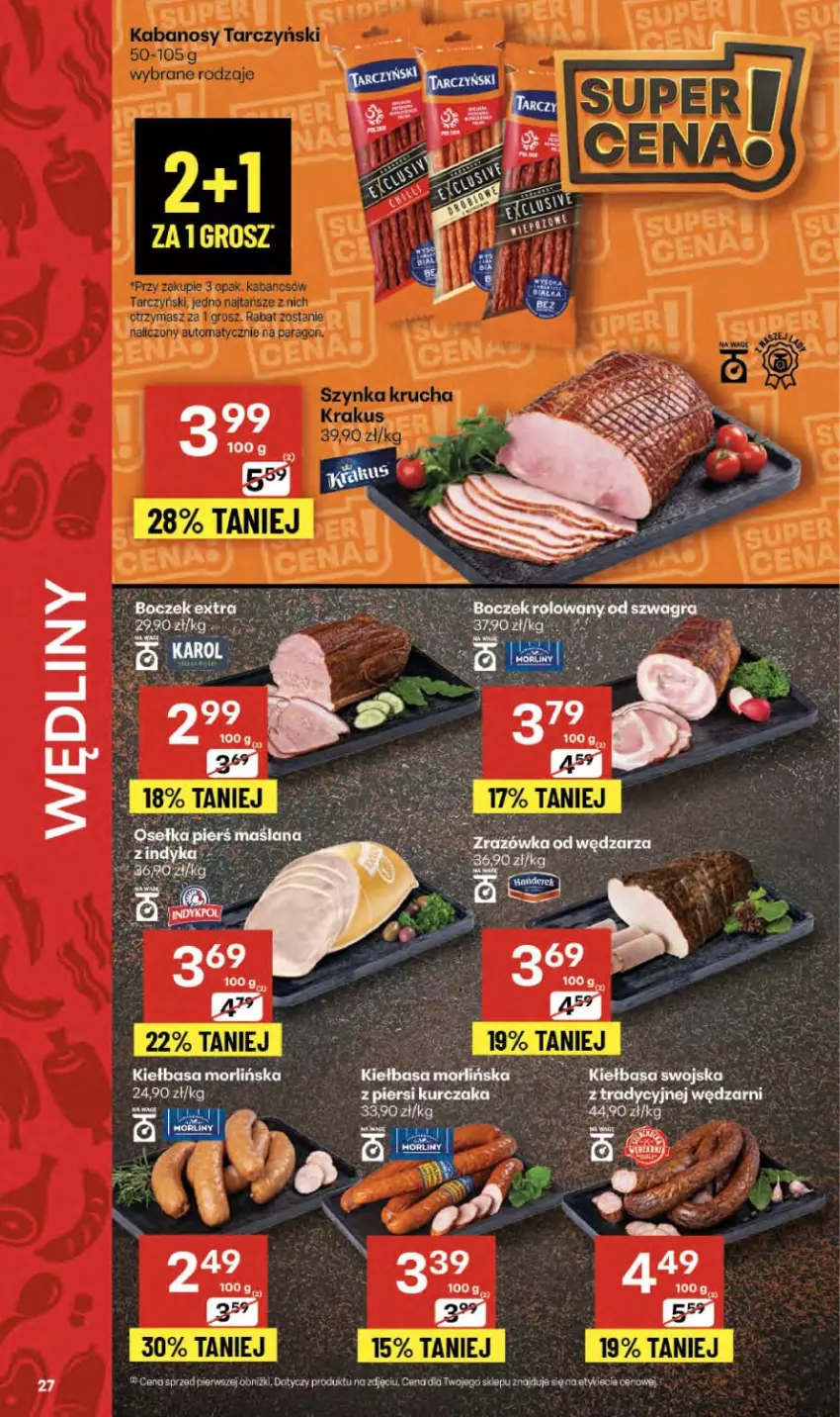 Gazetka promocyjna Delikatesy Centrum - Franczyza DC42 Czwartek - ważna 16.10 do 22.10.2025 - strona 27