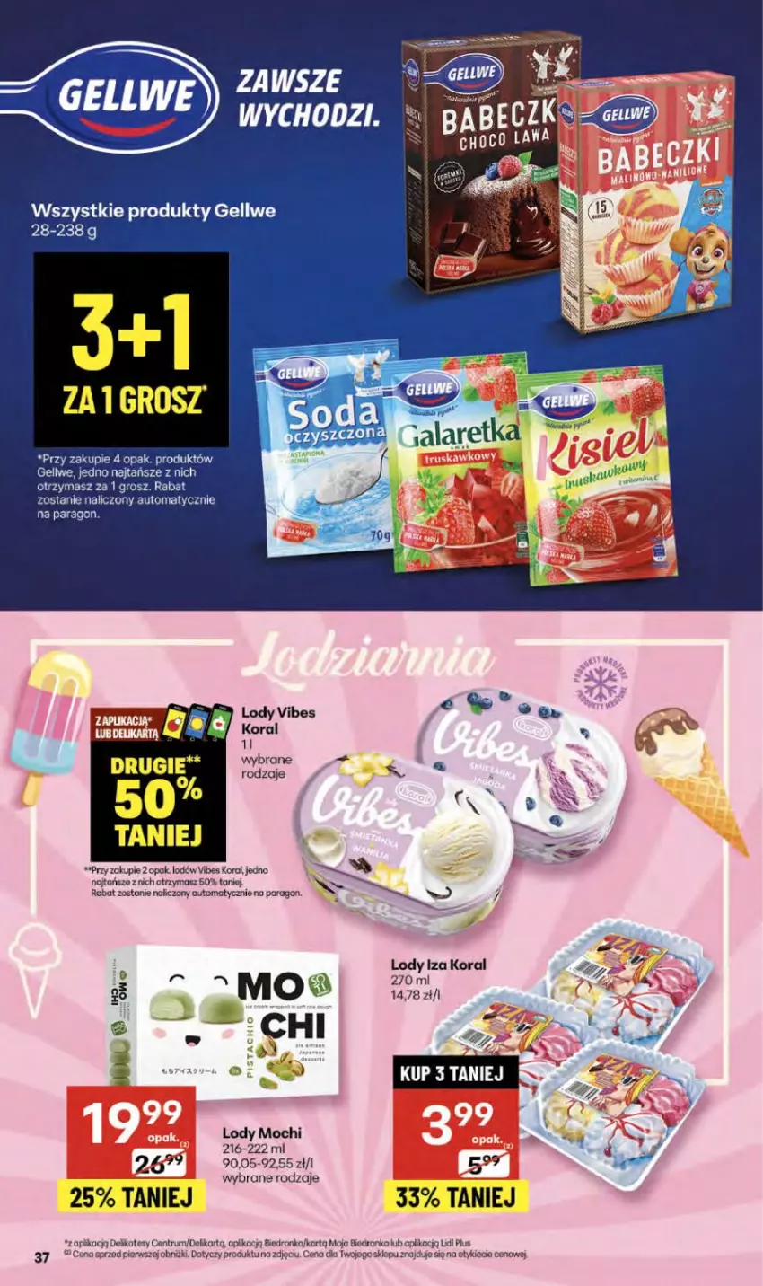 Gazetka promocyjna Delikatesy Centrum - Franczyza DC42 Czwartek - ważna 16.10 do 22.10.2025 - strona 37 - produkty: Lody, Mola, Rum