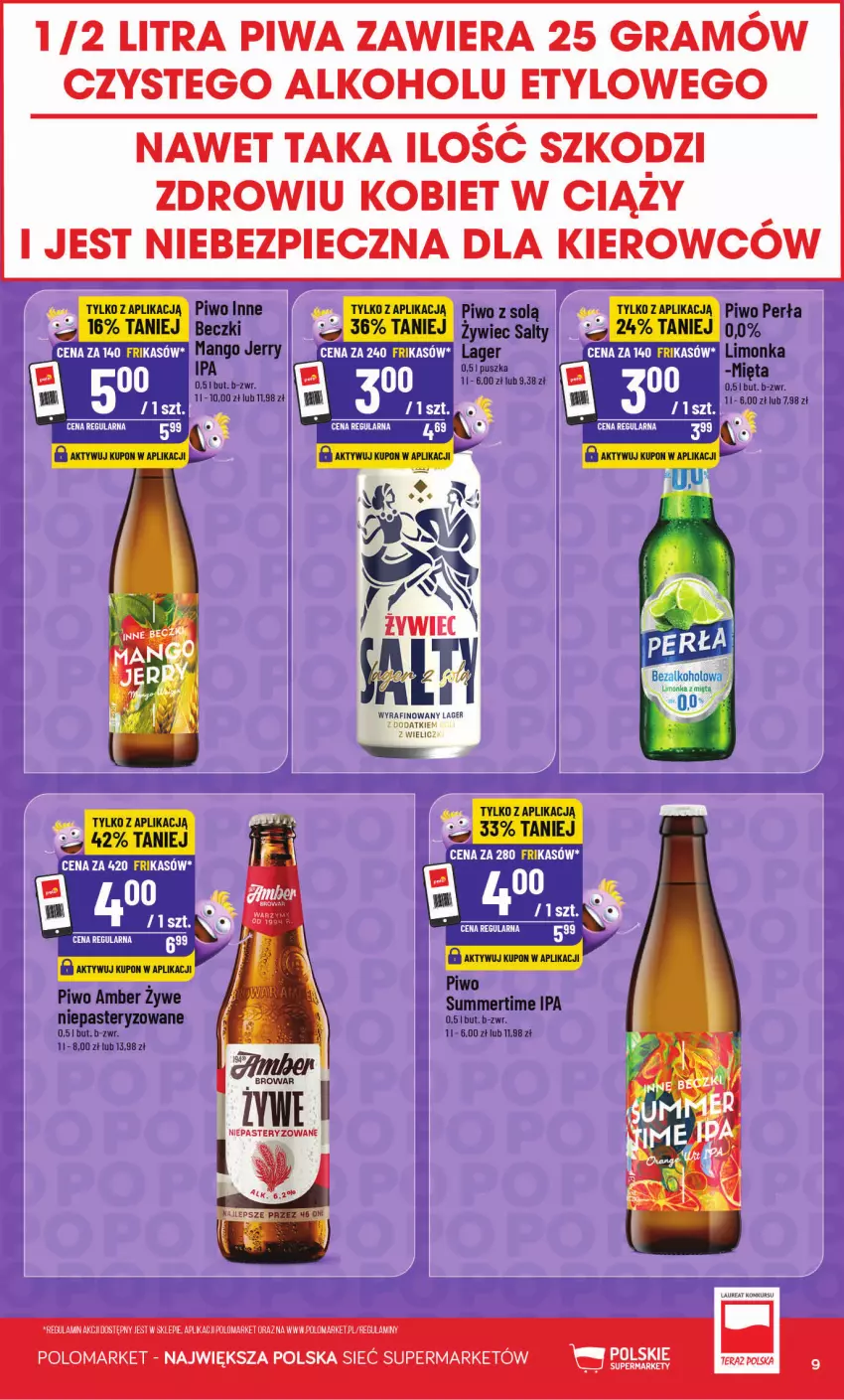 Gazetka promocyjna PoloMarket - Frikasy od 30.09 - ważna 30.09 do 06.10.2026 - strona 9 - produkty: Gra, Piec, Piwa