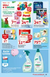 Gazetka promocyjna Auchan - Magia cenowa Hipermarkety - Gazetka - ważna od 24.11 do 24.11.2021 - strona 21 - produkty: Gin, Gry, Gra, Pampers, Papier, Finish, Pieluchy, Tablet, Proszek do prania, Persil, Płyn do płukania, Ręcznik, Dzieci, Sanytol, Zmywarki