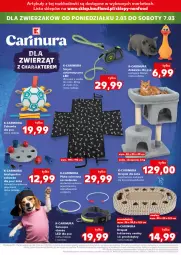Gazetka promocyjna Kaufland - Kaufland - Gazetka - ważna od 04.03 do 04.03.2026 - strona 14 - produkty: Zabawka, Smycz, Drapak, Poduszka, Intel, LG, Fa