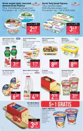 Gazetka promocyjna Stokrotka - Supermarket - Gazetka - ważna od 25.01 do 25.01.2023 - strona 2 - produkty: Ser topiony, Rycki Edam, Serek wiejski, Top, Ser, Por, Gin, Gra, Piątnica, Zott, Bell, Jogurt, Activia, Serek homogenizowany, Serek, Margaryna, Edam, Mysz, Hochland, Danio, Miks tłuszczowy, Bella, Twój Smak, Finuu, Gouda, Flora, Jogobella, Mleko