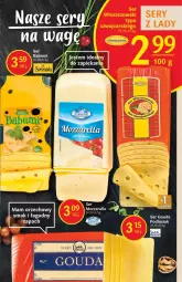 Gazetka promocyjna Delikatesy Centrum - Gazetka DC42 - Gazetka - ważna od 02.11 do 02.11.2022 - strona 17 - produkty: Mozzarella, Ser, Gouda