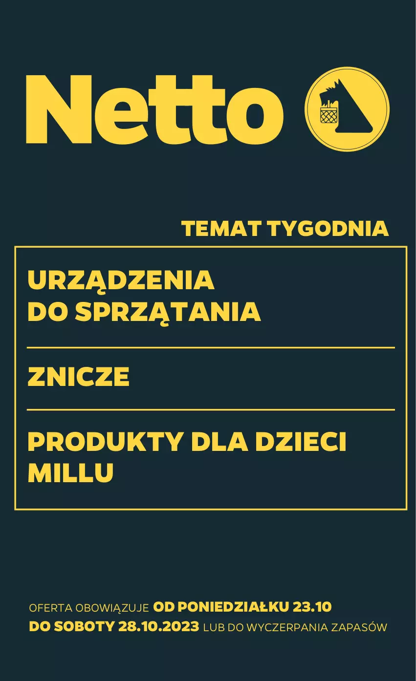 Gazetka promocyjna Netto - Akcesoria i dodatki - ważna 23.10 do 28.10.2023 - strona 1 - produkty: Dzieci, Znicz