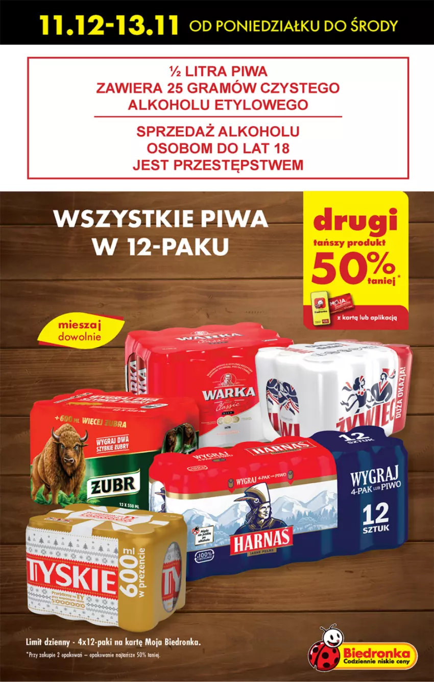 Gazetka promocyjna Biedronka - Od poniedzialku - ważna 11.12 do 16.12.2023 - strona 47 - produkty: Gra, Piwa