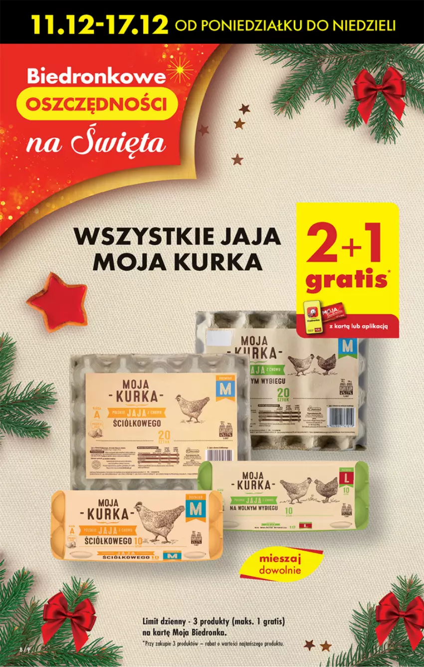 Gazetka promocyjna Biedronka - Od poniedzialku - ważna 11.12 do 16.12.2023 - strona 8 - produkty: Gra, Jaja