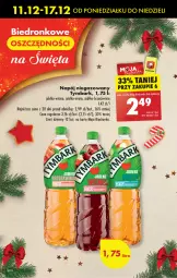 Gazetka promocyjna Biedronka - Od poniedzialku - Gazetka - ważna od 16.12 do 16.12.2023 - strona 10 - produkty: Tymbark, Napój niegazowany, Napój, Mięta