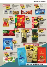 Gazetka promocyjna Netto - Gazetka spożywcza - Gazetka - ważna od 25.09 do 25.09.2021 - strona 11 - produkty: Goplana, Earl Grey, Ciastka, Kawa rozpuszczalna, Gra, Kawa ziarnista, Jeżyki, Chipsy, Dallmayr, Kawa mielona, Kawa, Herbata czarna, Jacobs Krönung, Wafle, LANA, Vitax, Tetley, Lipton, Jacobs, Herbata, Haribo, Lay’s, Oreo