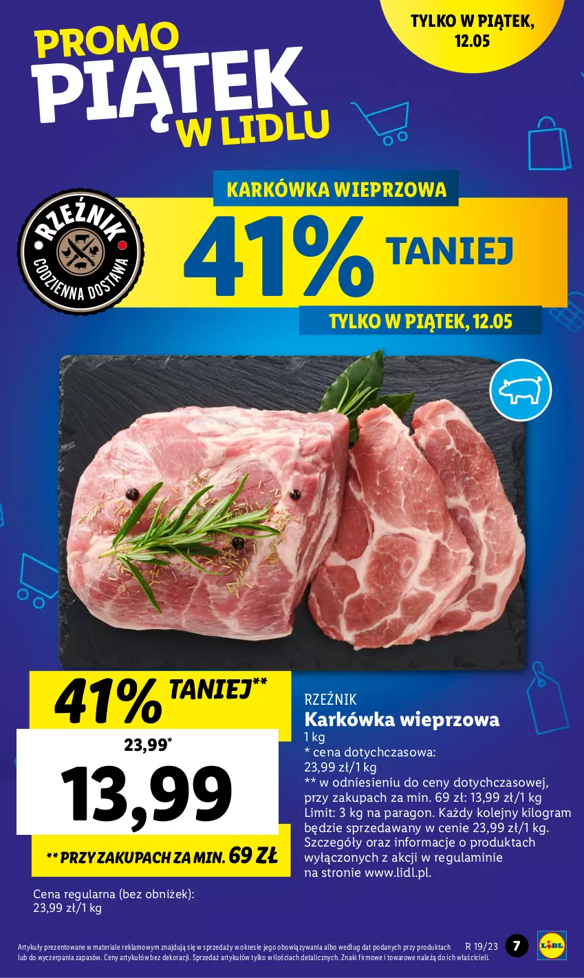 Gazetka promocyjna Lidl - GAZETKA - ważna 11.05 do 13.05.2023 - strona 9 - produkty: Gra, Karkówka wieprzowa, Olej