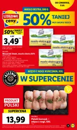 Gazetka promocyjna Lidl - GAZETKA - Gazetka - ważna od 13.05 do 13.05.2023 - strona 11 - produkty: Piwa, Kurczak, Masło, Olej, Mięso