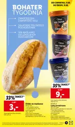 Gazetka promocyjna Lidl - GAZETKA - Gazetka - ważna od 13.05 do 13.05.2023 - strona 15 - produkty: Lody, Czekolada, Chleb, Lanki, Olej