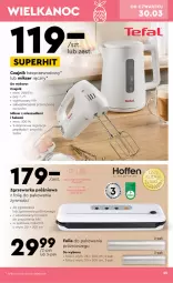 Gazetka promocyjna Biedronka - Gazetka - ważna od 12.04 do 12.04.2023 - strona 25 - produkty: Piec, Top, Ser, Noż, Czajnik, Folia do pakowania, Mikser, Warka, Mikser ręczny, LG