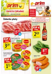 Gazetka promocyjna Prim Market - Gazetka - ważna od 19.04 do 19.04.2023 - strona 1 - produkty: Piwo, Królewski, Pekpol, Pasztet, Podlaski, Kiełbasa, Kiełbasa śląska