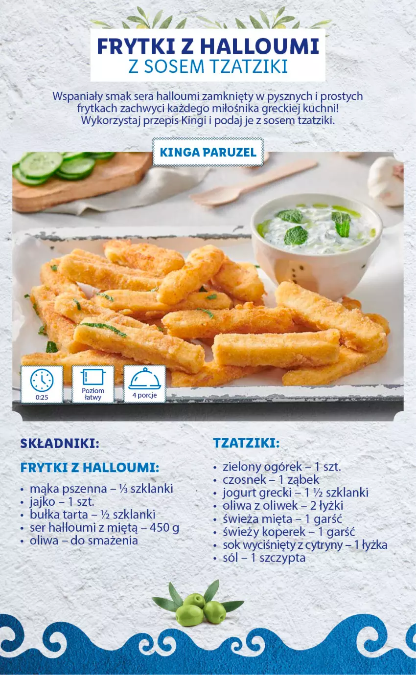 Gazetka promocyjna Lidl - FESTIWAL GRECKICH SMAKÓW - ważna 31.05 do 04.06.2021 - strona 4 - produkty: Bułka, Bułka tarta, Cytryny, Czosnek, Frytki, Jogurt, Lanki, Mąka, Mąka pszenna, Mięta, Ogórek, Oliwa z oliwek, Ser, Sok, Sól, Sos, Tarta