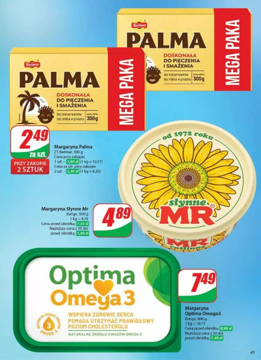 Gazetka promocyjna Dino - ważna 06.11 do 12.11.2024 - strona 36 - produkty: Margaryna, Optima, Optima Omega3, Palma, Piec, Ser, Słynne