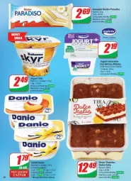 Gazetka promocyjna Dino - Gazetka - ważna od 12.11 do 12.11.2024 - strona 32 - produkty: Jogurt naturalny, Ser, Danone, Jogurt, Serek, Bakoma, Danio, Deser, Kinder