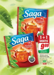 Gazetka promocyjna Dino - Gazetka - ważna od 12.11 do 12.11.2024 - strona 5 - produkty: Saga, Herbata czarna, Fusion, Lipton, Herbata