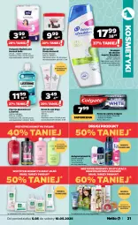 Gazetka promocyjna Netto - Od Poniedziałku - Gazetka - ważna od 10.05 do 10.05.2025 - strona 21 - produkty: Naturell, Listerine, Biały Jeleń, Eveline, Bell, Krem do rąk, Pasta do zębów, Płyn do płukania, Szampon, Ziaja, Podpaski, Bella, Colgate, Antyperspirant, LG, Fa