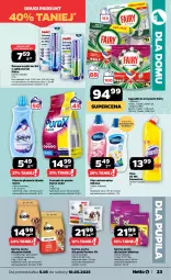 Gazetka promocyjna Netto - Od Poniedziałku - Gazetka - ważna od 10.05 do 10.05.2025 - strona 23 - produkty: Domestos, Warzywa, Pur, Whiskas, Proszek do prania, Płyn do płukania, Płyn do wc, Fairy, Zmywarki, Sidolux, Fa