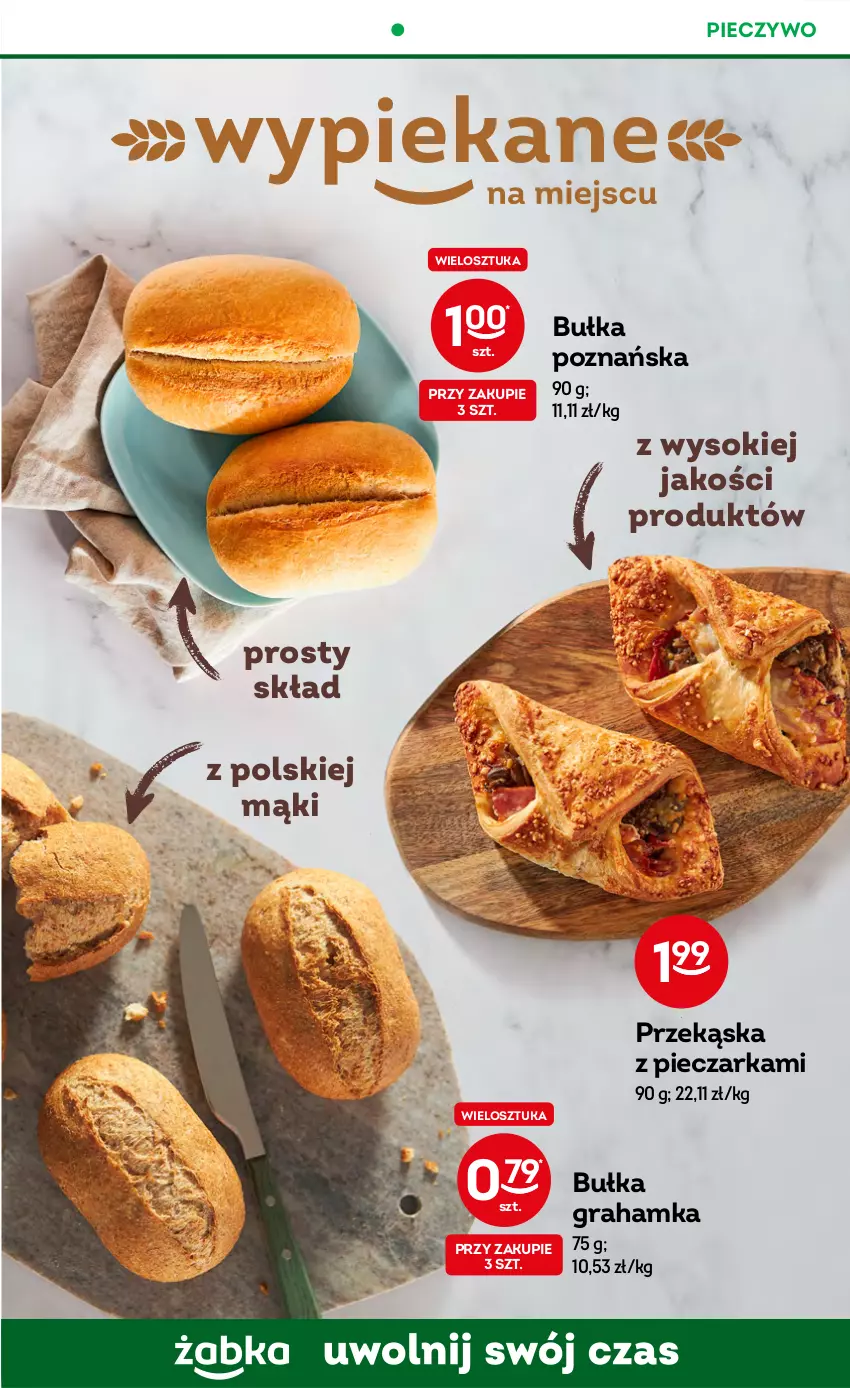 Gazetka promocyjna Żabka - ważna 14.12 do 20.12.2022 - strona 36 - produkty: Bułka, Gra, Piec, Pieczarka, Pieczywo, Sok