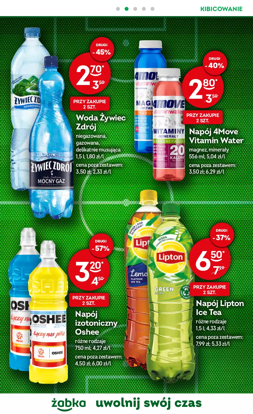 Gazetka promocyjna Żabka - ważna 14.12 do 20.12.2022 - strona 7 - produkty: BIC, Ice tea, Lipton, Magnez, Mus, Napój, Napój izotoniczny, Oshee, Woda