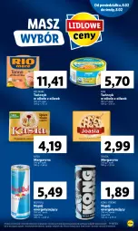 Gazetka promocyjna Lidl - GAZETKA - Gazetka - ważna od 08.02 do 08.02.2023 - strona 15 - produkty: Rio Mare, Red Bull, Margaryna, Tuńczyk, Kasia, Napój
