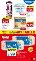 Gazetka promocyjna Lidl - GAZETKA - Gazetka - ważna od 08.02 do 08.02.2023 - strona 47 - produkty: Serek wiejski, Ser, Gra, Jaja, Serek, Pilos, Gouda, Mleko