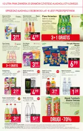 Gazetka promocyjna Stokrotka - Supermarket - Gazetka - ważna od 03.01 do 03.01.2024 - strona 17 - produkty: Piwa, Piwo, Warzywa, Por, Gra, Napój energetyczny, Somersby, Heineken, Coca-Cola, Chrupki, Warka, Oranżada, Hellena, Tymbark, Fanta, Owoce, Monster Munch, Woda, Sprite, Napój, Cisowianka, Mięta, Mięso, Hortex, Fa