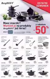 Gazetka promocyjna Stokrotka - Supermarket - Gazetka - ważna od 03.01 do 03.01.2024 - strona 20 - produkty: Garnek, Tłuczek, Dzwonek, Tera, Garnek z pokrywą, Cedzak, Patelnia, Rondel, Szpatułka