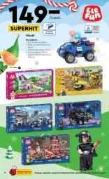 Gazetka promocyjna Biedronka - Prezenty - Gazetka - ważna od 02.12 do 02.12.2023 - strona 2 - produkty: Straż pożarna, Pojazd, Robot, Posterunek policji, Klocki