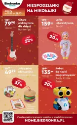 Gazetka promocyjna Biedronka - Prezenty - Gazetka - ważna od 02.12 do 02.12.2023 - strona 32 - produkty: Bontempi, Tera, Dzieci, Gitara