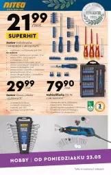 Gazetka promocyjna Biedronka - Okazje tygodnia - Gazetka - ważna od 08.06 do 08.06.2022 - strona 17 - produkty: Przewód, Wkręt, Szlifierka, Zestaw kluczy, Metro