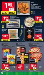 Gazetka promocyjna Delikatesy Centrum - Gazetka DC41czw-sr - Gazetka - ważna od 25.10 do 25.10.2023 - strona 22 - produkty: Pierogi, Sos, Płaty śledziowe, Kawa, Filet z mintaja, Pizza, Mintaj