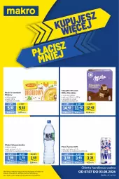 Gazetka promocyjna Makro - Kupujesz więcej płacisz mniej - Gazetka - ważna od 03.08 do 03.08.2026 - strona 1 - produkty: Piwo, Nałęczowianka, Winiary, Szal, Kosz, Mleczko, Rosół, Woda, Milka