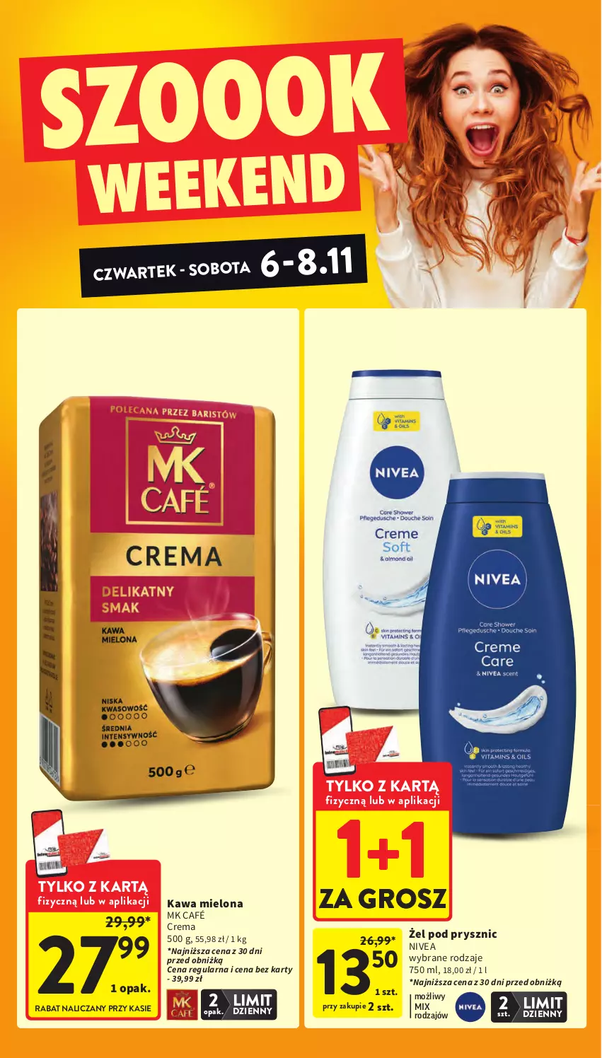 Gazetka promocyjna Intermarche - Gazetka promocyjna - ważna 06.11 do 12.11.2025 - strona 2 - produkty: Kawa, Kawa mielona, Nivea