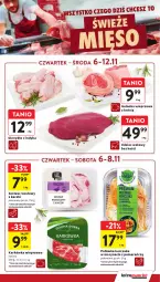 Gazetka promocyjna Intermarche - Gazetka promocyjna - Gazetka - ważna od 12.11 do 12.11.2025 - strona 15 - produkty: Kurczak, Karkówka wieprzowa, Zestaw rosołowy z kaczki, Kotlet, Udziec wołowy, Golonka wieprzowa