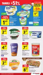 Gazetka promocyjna Intermarche - Gazetka promocyjna - Gazetka - ważna od 12.11 do 12.11.2025 - strona 19 - produkty: Jogurt naturalny, Ser, Danone, Piątnica, Zott, Jaja, Jogurt, Bakoma, Mleko zagęszczone, Napój mleczny, Zott Primo, Danio, Deser, Alpro, Napój, Milka, Mleko