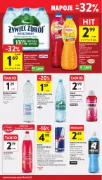 Gazetka promocyjna Intermarche - Gazetka promocyjna - Gazetka - ważna od 12.11 do 12.11.2025 - strona 32 - produkty: Red Bull, Kaktus, Primavera, Napoje, LANA, Oranżada, Napój izotoniczny, Prima, Oshee, Woda mineralna, Owoce, Napój niegazowany, Woda, Napój, Imbir, Hortex