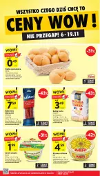 Gazetka promocyjna Intermarche - Gazetka promocyjna - Gazetka - ważna od 12.11 do 12.11.2025 - strona 8 - produkty: Serek wiejski, Krakus, Ser, Tarta, Serek, Kabanos, Słynne, Bułka tarta, Bułka