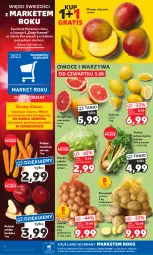 Gazetka promocyjna Kaufland - Gazetka tygodnia - Gazetka - ważna od 09.08 do 09.08.2023 - strona 4 - produkty: Cebula, Warzywa, Gra, Sałata lodowa, Cytryny, Ziemniaki, Sałat, Owoce, Grunt, Mango, Jabłka, Grejpfrut