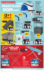 Gazetka promocyjna Kaufland - Gazetka tygodnia - Gazetka - ważna od 09.08 do 09.08.2023 - strona 46 - produkty: Gra, Deska do prasowania, Rama, Buty, Organizer, Kosz, Pojemnik, Dres, Regał, Suszarka balkonowa, Suszarka, Suszarka na pranie
