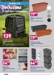 Gazetka promocyjna Aldi - Od Środy - Gazetka - ważna od 03.04 do 03.04.2021 - strona 7 - produkty: Wycieraczka, Kosz, Klej