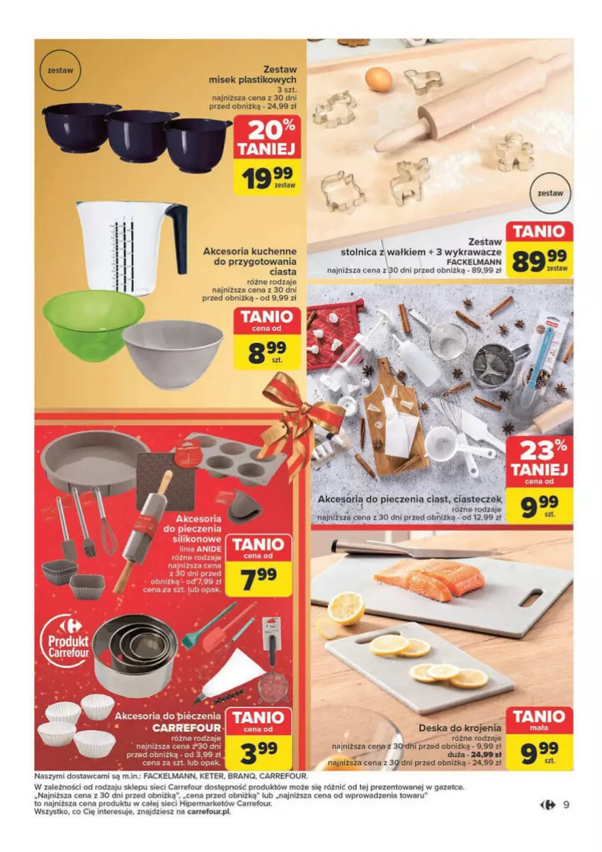 Gazetka promocyjna Carrefour - ważna 19.11 do 07.12.2024 - strona 17 - produkty: Deska do krojenia, Fa, Stolnica