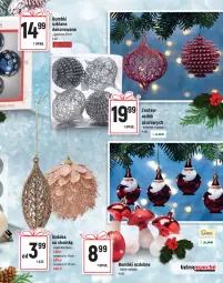 Gazetka promocyjna Intermarche - Dekoracje Świąteczne - Gazetka - ważna od 29.11 do 29.11.2021 - strona 3 - produkty: Top, Bombki, Ozdoba, Szpic