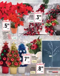 Gazetka promocyjna Intermarche - Dekoracje Świąteczne - Gazetka - ważna od 29.11 do 29.11.2021 - strona 9 - produkty: Top, Choinka, Inka, Klej, Siatka, Wstążka, Bukiet, Okno