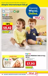 Gazetka promocyjna Lidl - KATALOG SKLEPU ONLINE - Gazetka - ważna od 26.02 do 26.02.2023 - strona 16 - produkty: Body, Pieluchy, Tera, Dzieci, LG